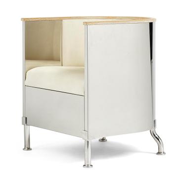 66. Mats Theselius, an "Inox" armchair, ed. 172/199, Källemo, Värnamo, post 2015.