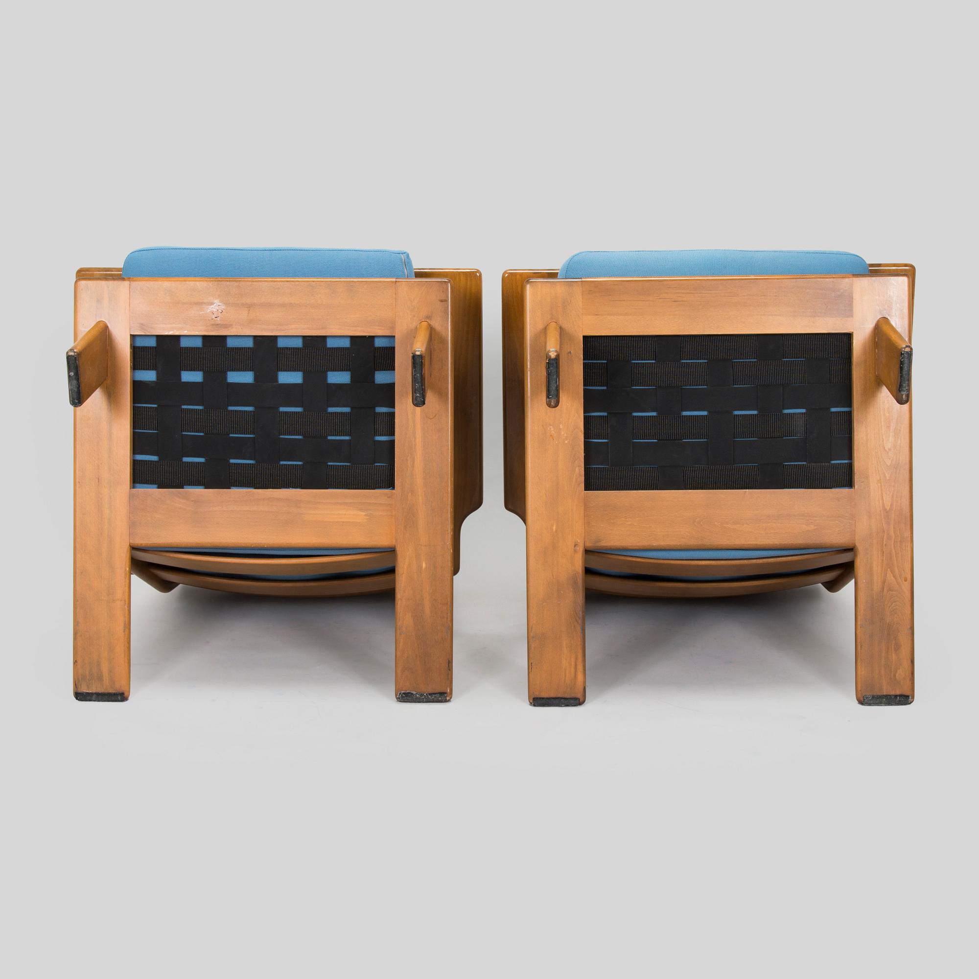 Esko Pajamies, fåtöljer, ett par "Pele", tillverkare Lepofinn 1970-tal.