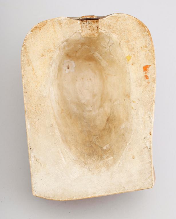 VÄGGRELIEF, keramik, märkt Terralit Copenhague, 1900-tal.