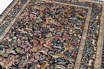 A semi-antique Kirman carpet, south eastern Iran, c. 278 x 188 cm.