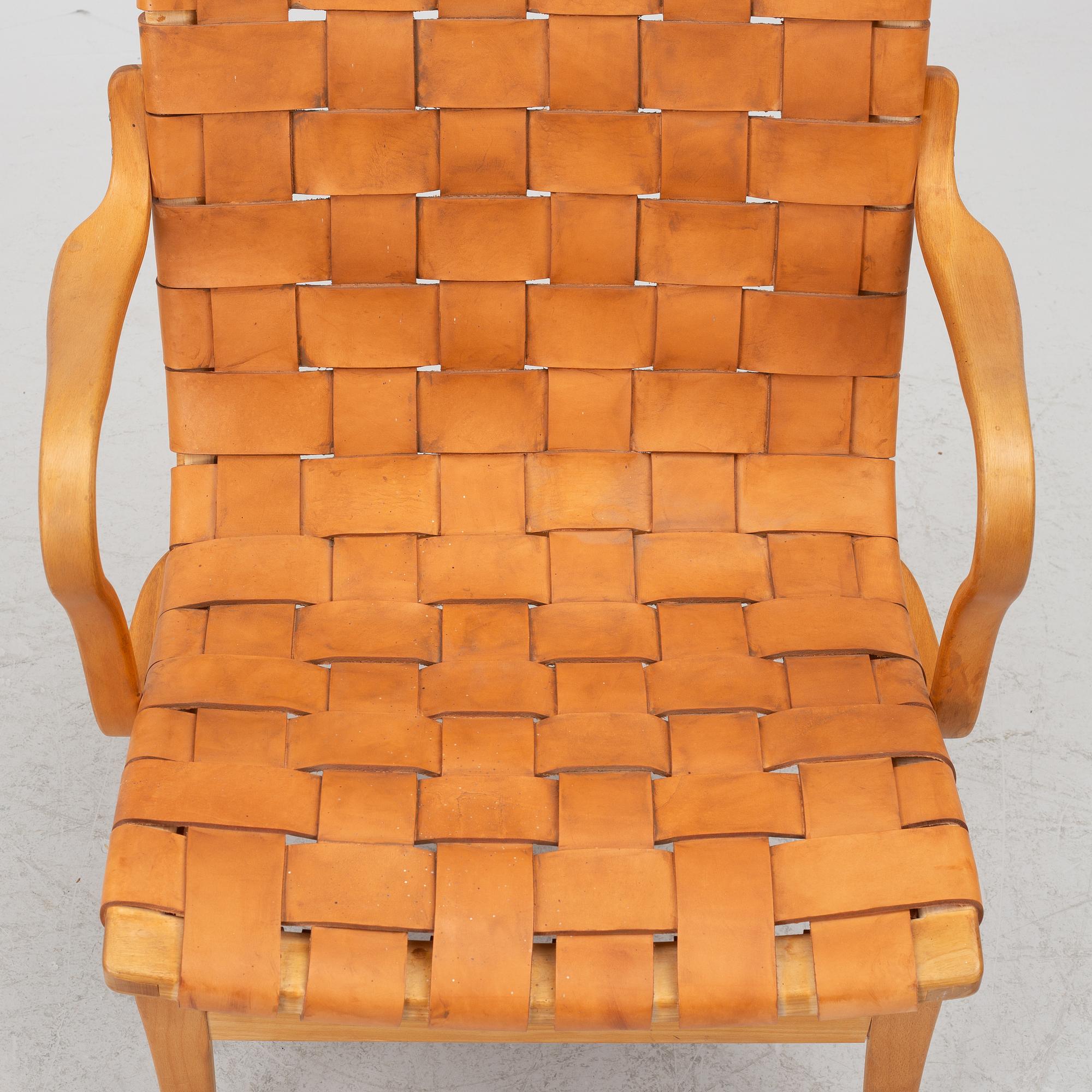 Bruno Mathsson, an 'Eva' armchair, Bruno Mathsson International, 2004.