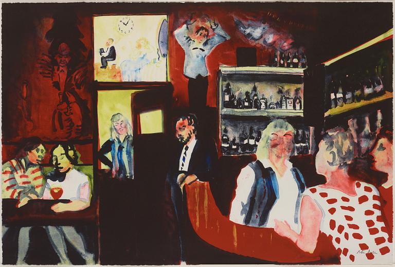 Peter Dahl, "At the Bar, KB".