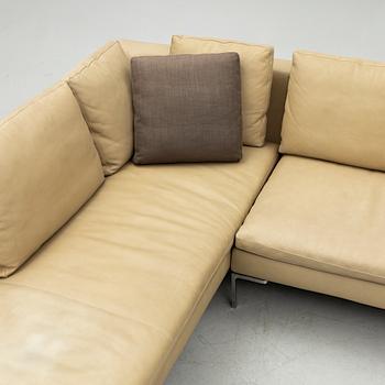 Antonio Citterio, hörnsoffa, 2 delar,"Charles", B&B Italia Maxalto.