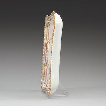 SKÅLFAT, porslin. "Flora Danica", Kungl Dansk, 1900-tal.