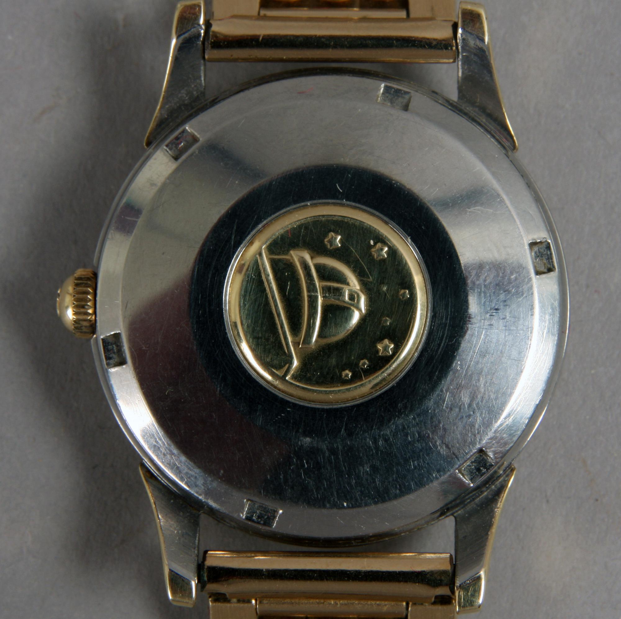 ARMBANDSUR, Omega Constellation, guld på stål.