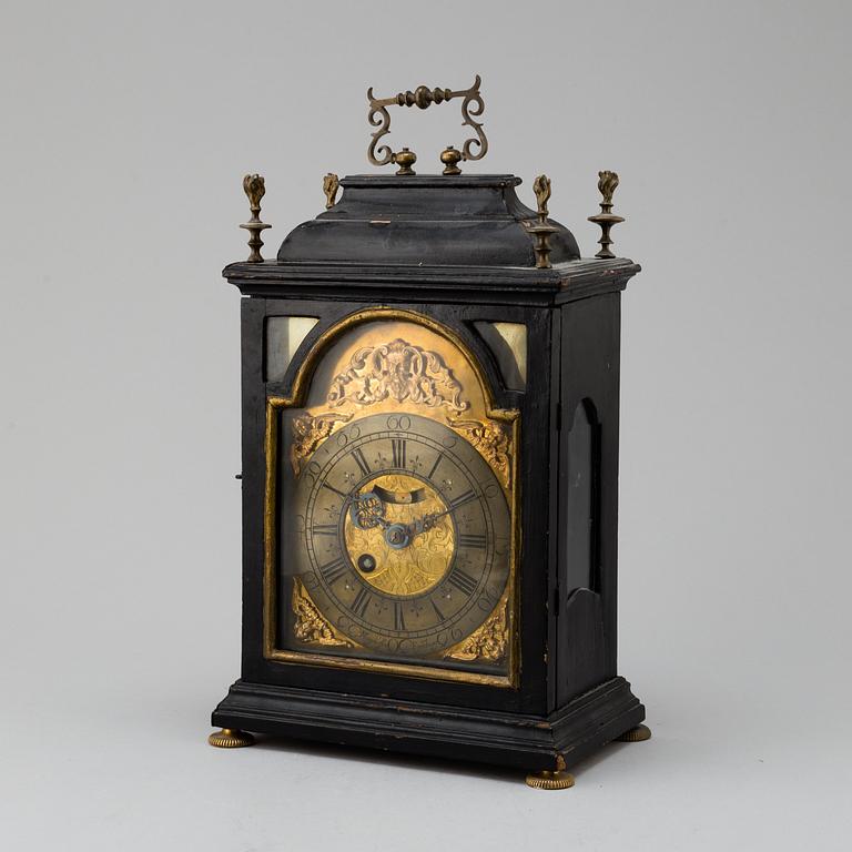 A German Mayrhoffer Egenburg 18th century bracket clock.