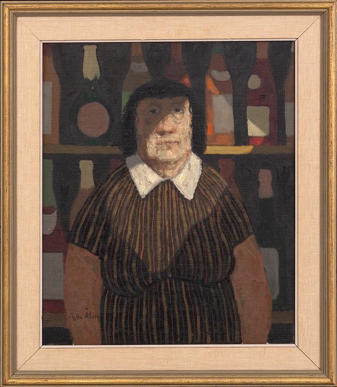 Pelle Åberg, oil on canvas signed.