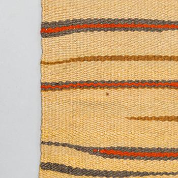 A Finnish 1930's flat weave runner. Circa 285x80 cm.