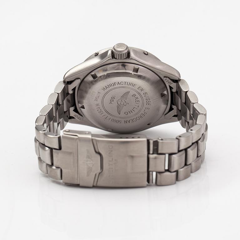 Breitling, Superocean, 1524m, armbandsur, 41 mm.