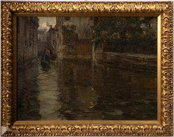 Alessandro Milesi, Motif from Venice.