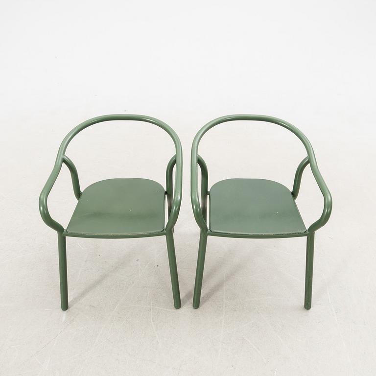 Jonas Wagell, chairs, 6 pcs, "Montmartre", Mitab, 1970s/80s.