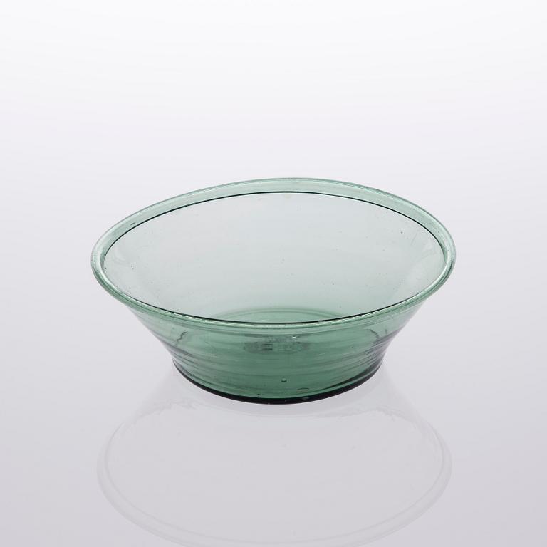 FILBUNKAR, 2 ST, glas, 1800-talets slut.