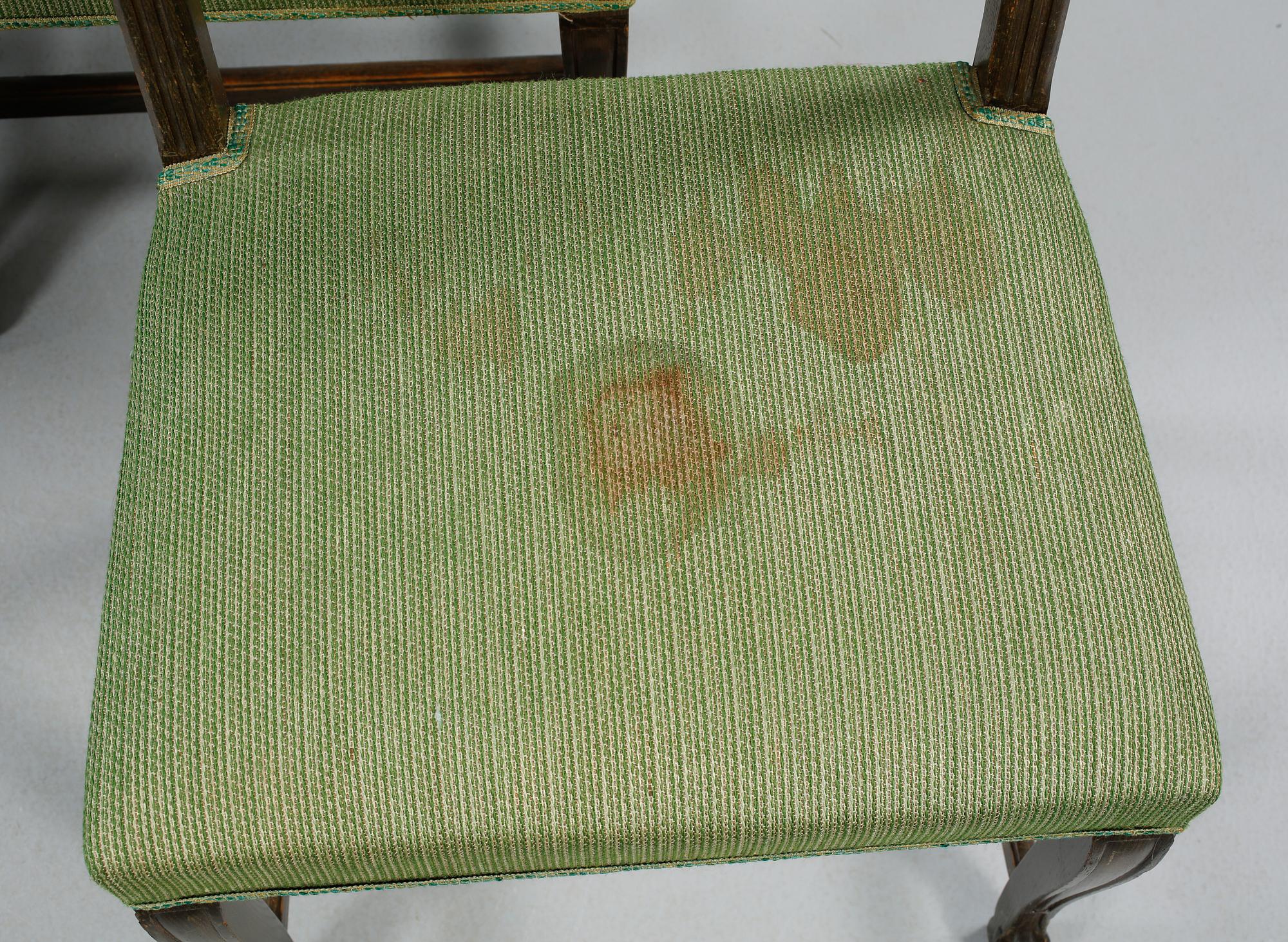 STOLAR, 12 st, barockstil, 1900-talets första hälft.