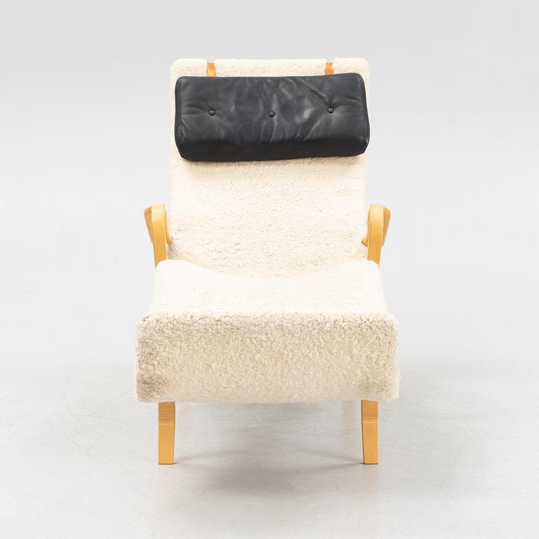 Bruno Mathsson, a 'Pernilla 3' lounge chair, Dux, end of the 20th Century.