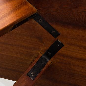 A teak bench, 1960s.