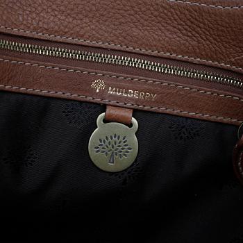 MULBERRY, a brown leather "Annie" handbag.