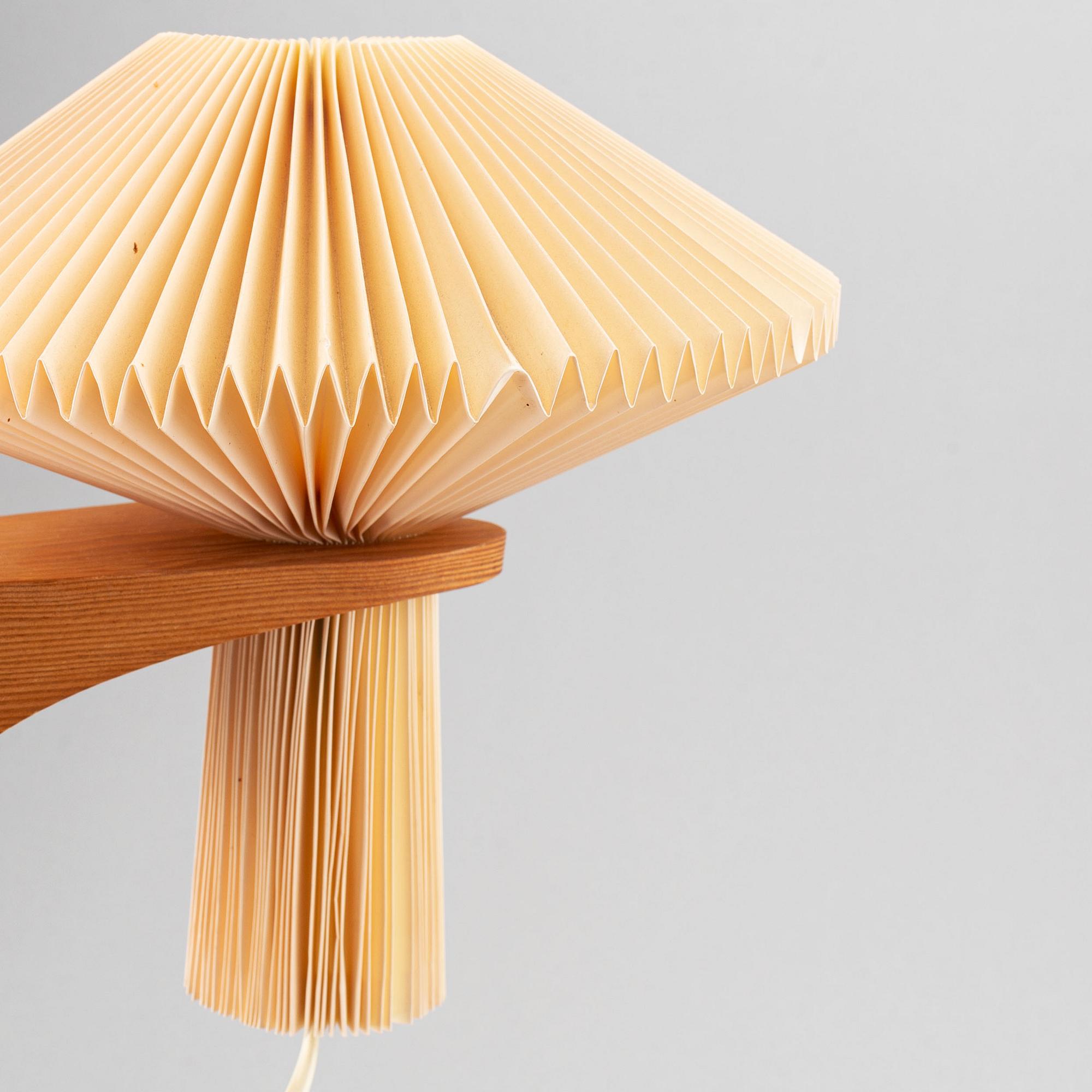 Vilhelm Wohlert, a set of two late 20th century model 204 wall lights for Le Klint, Denmark.