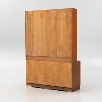 Sideboard with display cabinet, Wirserums Nya Möbelfabrik, Hultarp, third quarter of the 20th century.