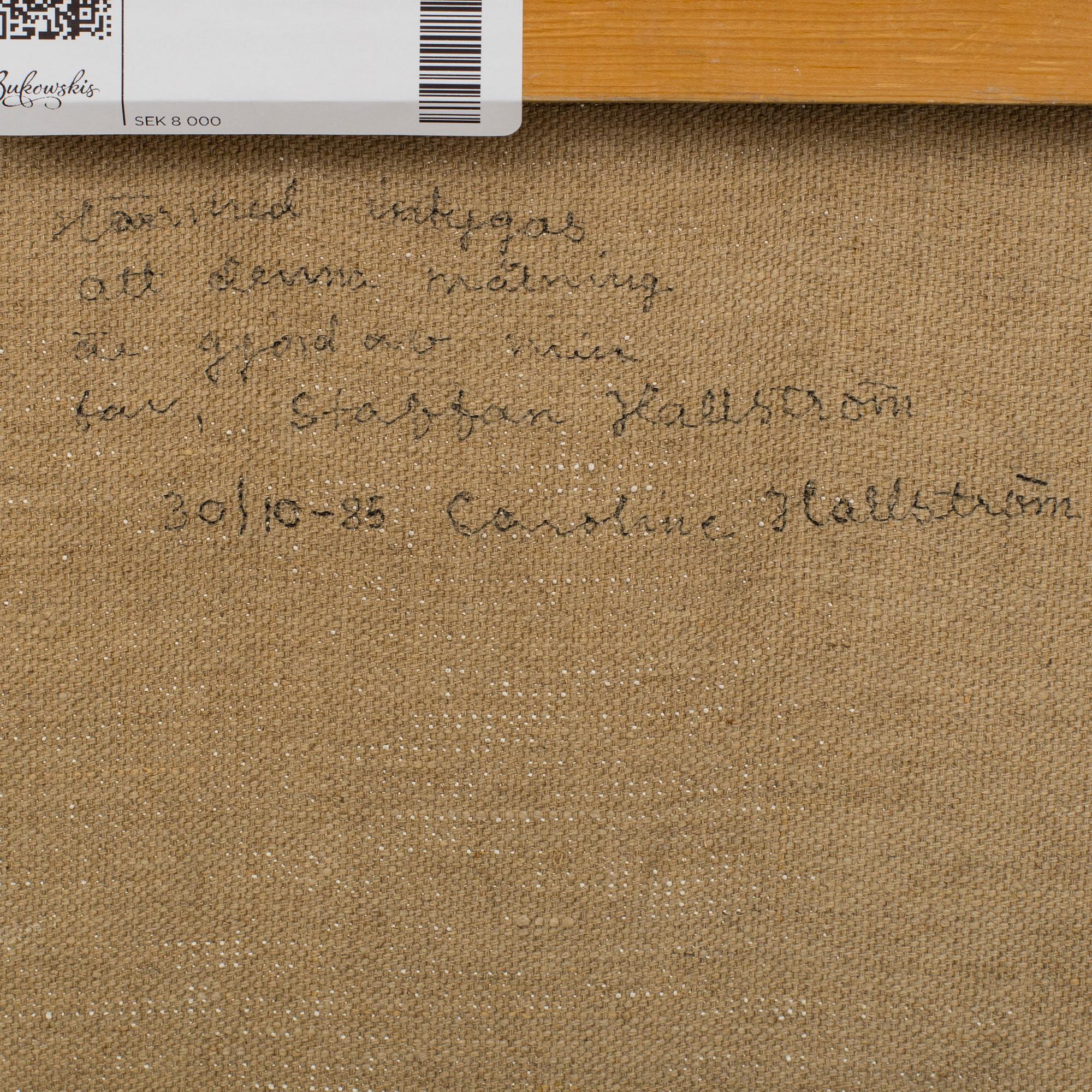STAFFAN HALLSTRÖM,