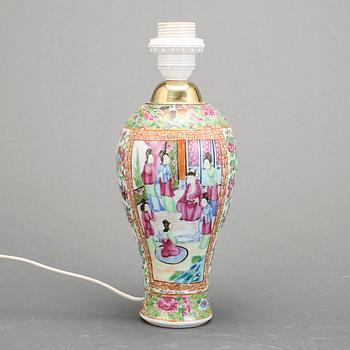 BORDSLAMPA, Kanton, Kina, 1800-tal.