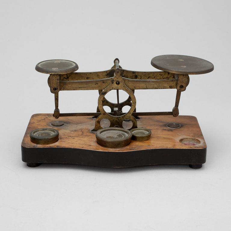 MÄTINSTRUMENT samt 3 VÅGAR, 17/1800-tal.