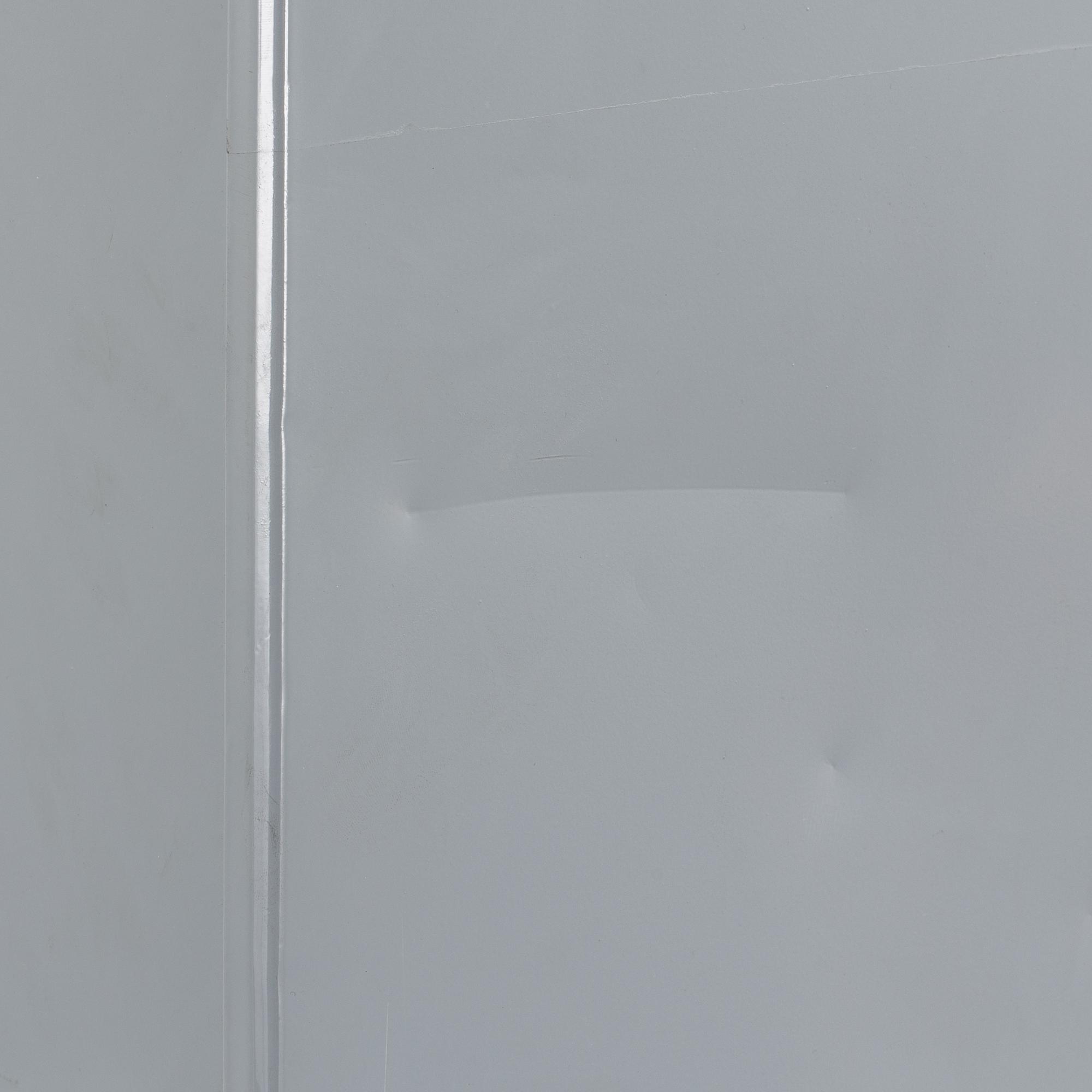 A 21st century sheet metal cupboard.