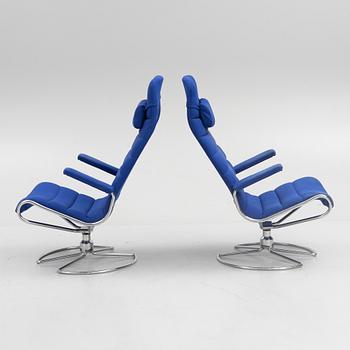 Bruno Mathsson,  a pair of 'Minister' armchairs, Bruno Mathsson International, 2003.