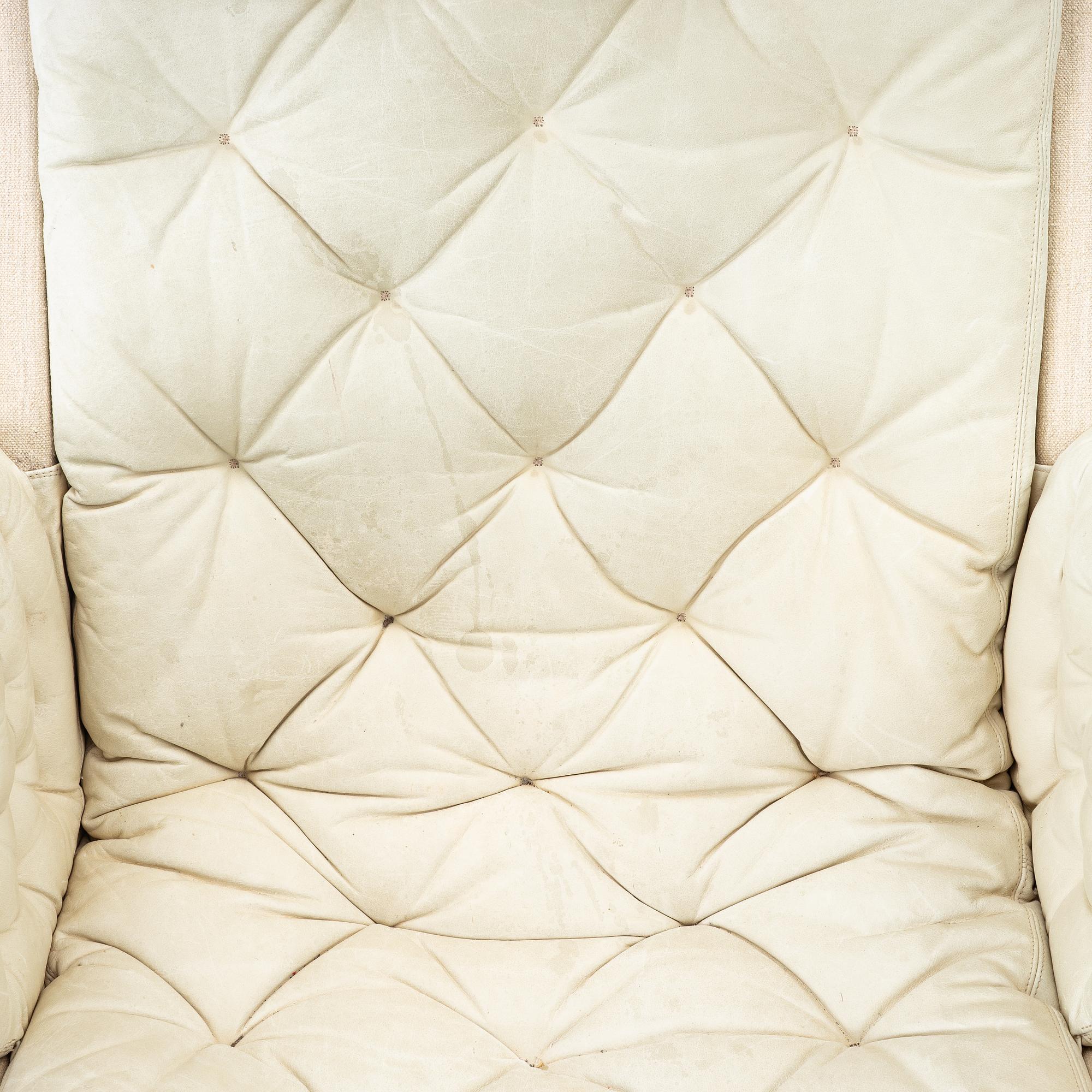 Bruno Mathsson, a pair of 'Pernilla' armchairs, Dux, Sweden, later part of the 20th century.