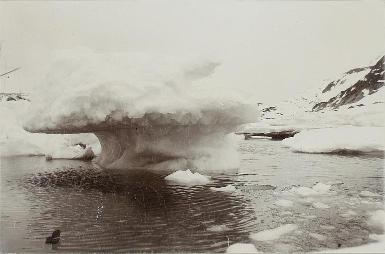 G & H HASSELBLAD, 4 st fotografier från Andrées polarexpedition 1897.