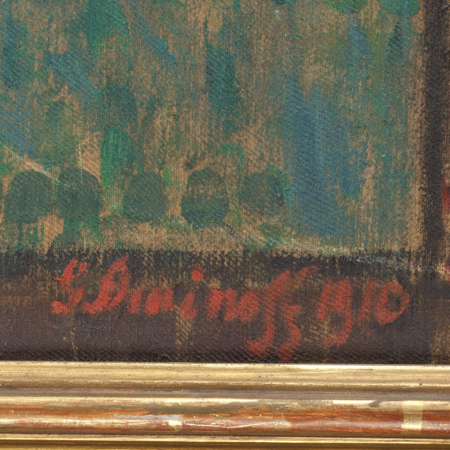 GREGORI AMINOFF, olja på duk, signerad och daterad 1910.