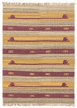A Persian Kilim rug, c. 245 x 182 cm.