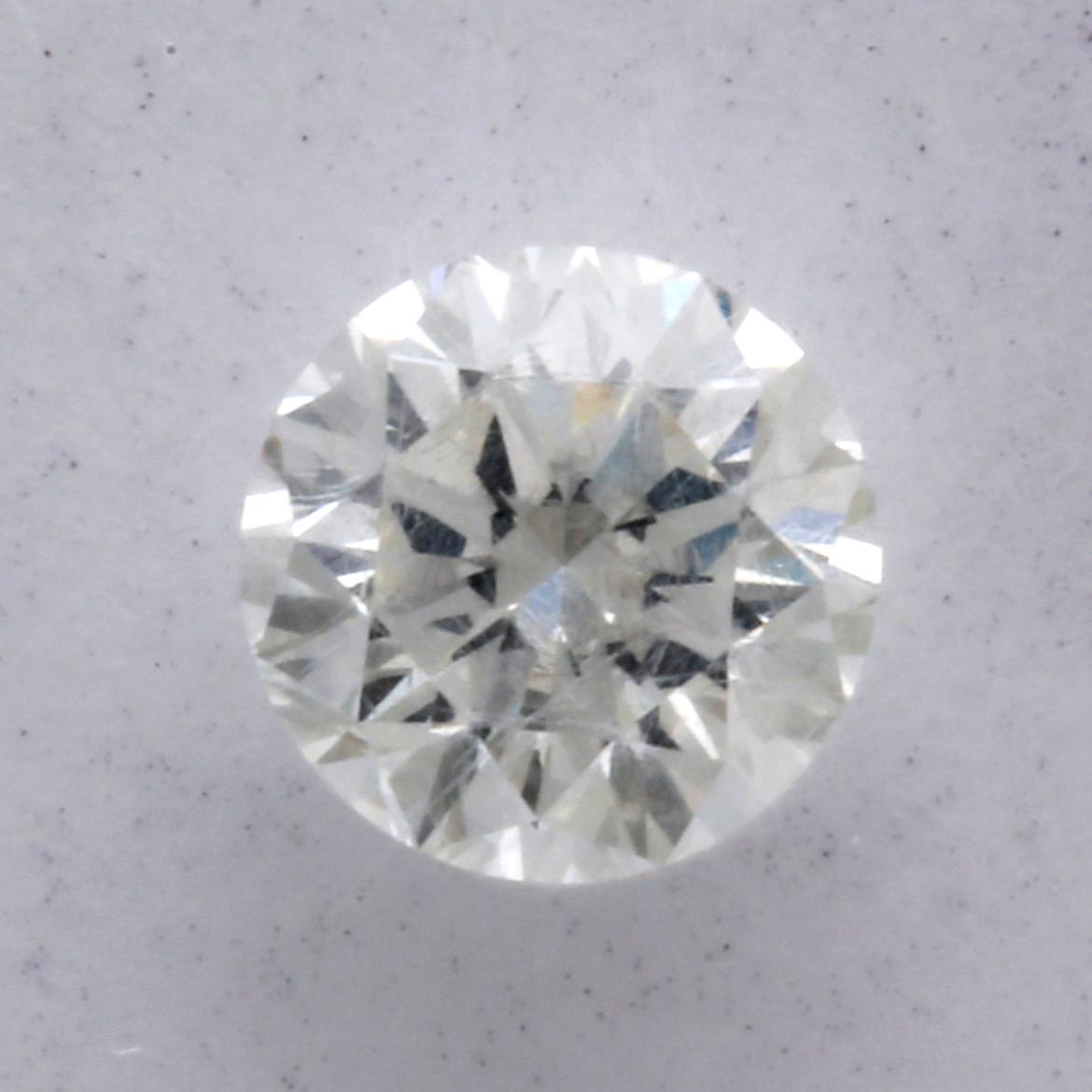 Brilliant-cut diamond 0,70 ct G VVS2, IGI certificate F2E25268, 1997.