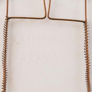 BIRGER KAIPIAINEN, A stoneware dish signed Kaipiainen, Arabia.