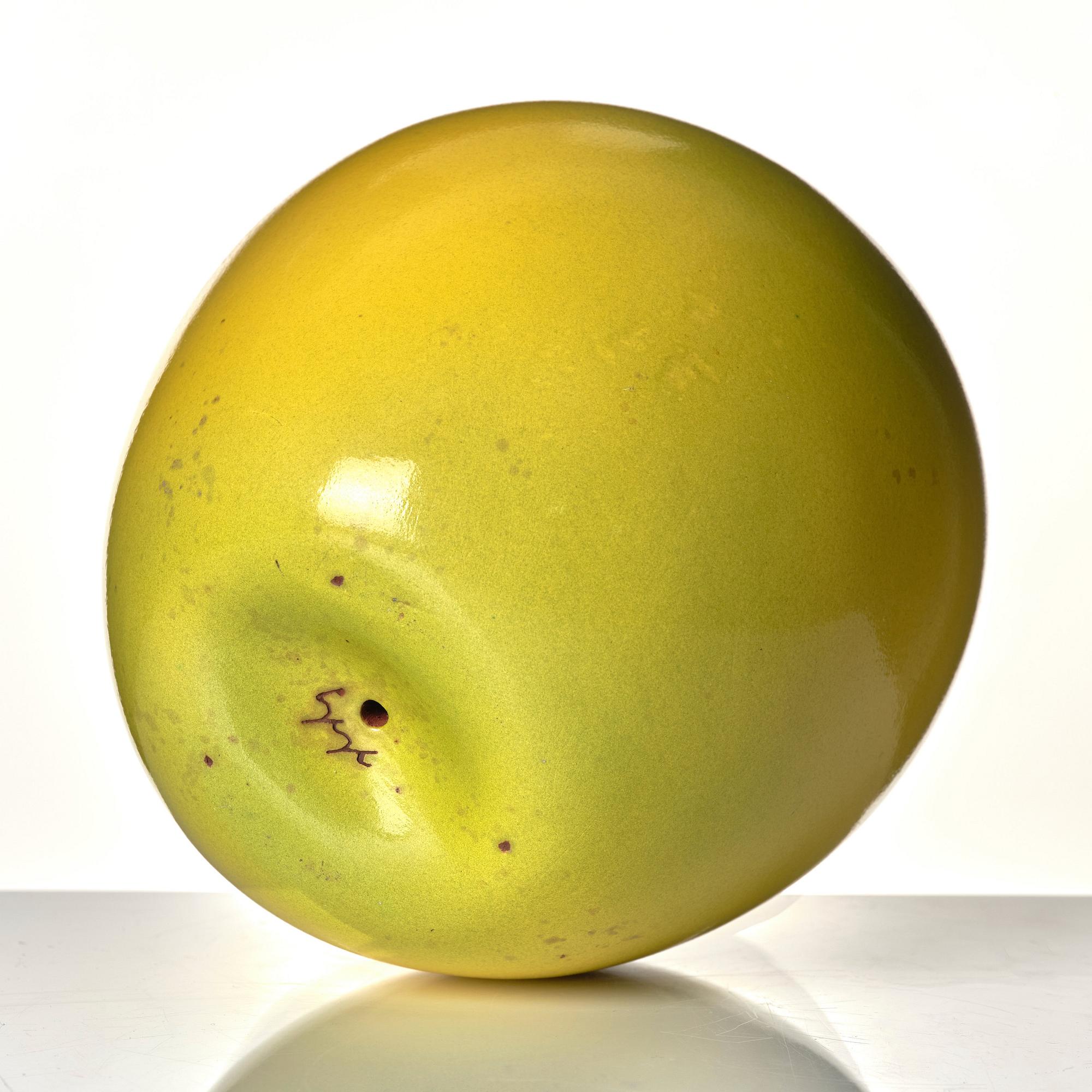 Hans Hedberg, skulptur, äpple, Biot, Frankrike.