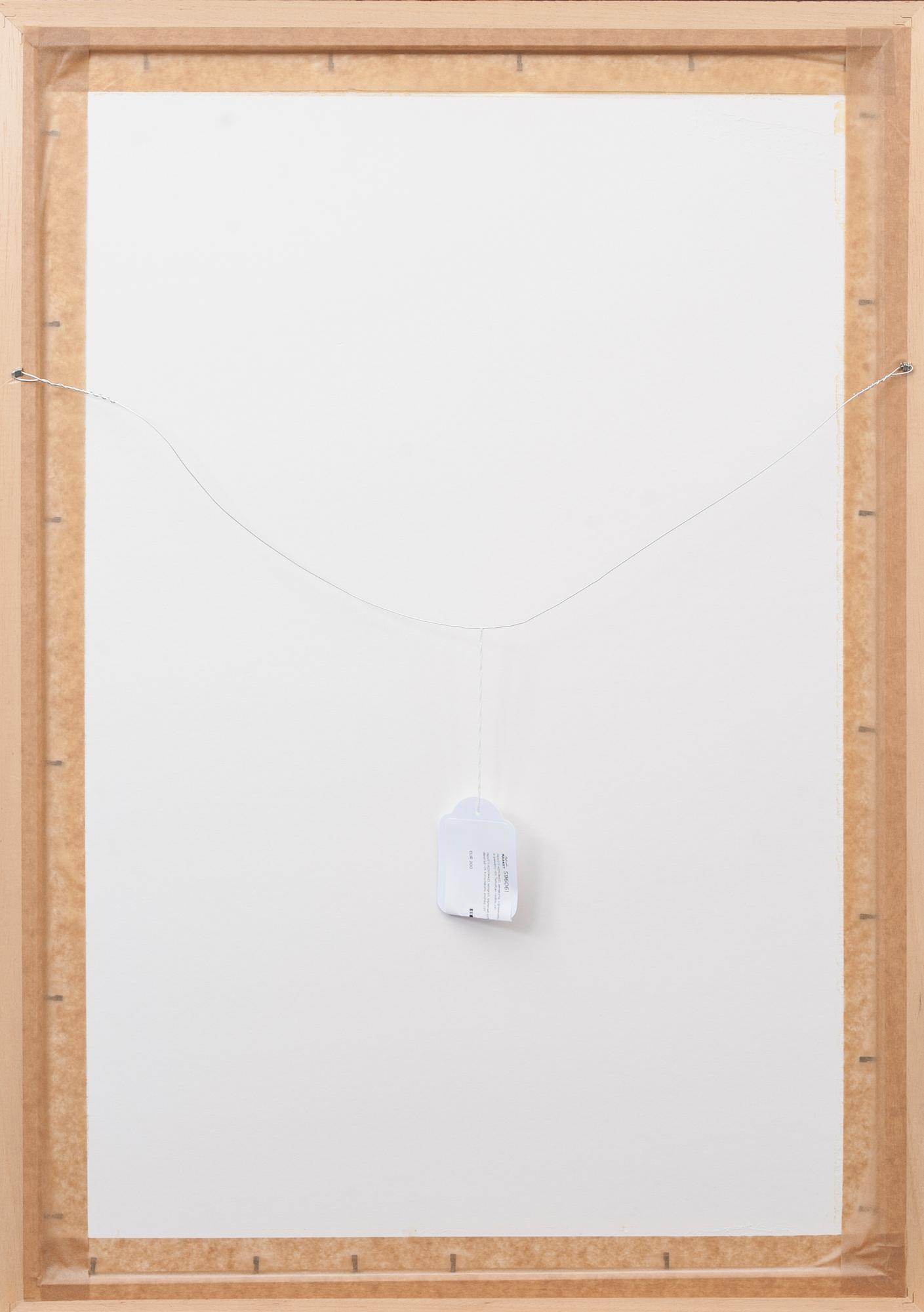 PENTTI KOIVIKKO, serigrafi, signerad och daterad -01. Konstnärens avdrag.