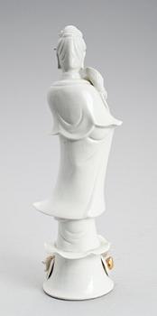 FIGUR, porslin, Kina, 1900-tal.