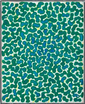 OLLE ÄNGKVIST, olja på pannå, monogramsign o dat 87 a tergo.