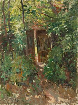 Gustaf Carlström, Koja i grönska.