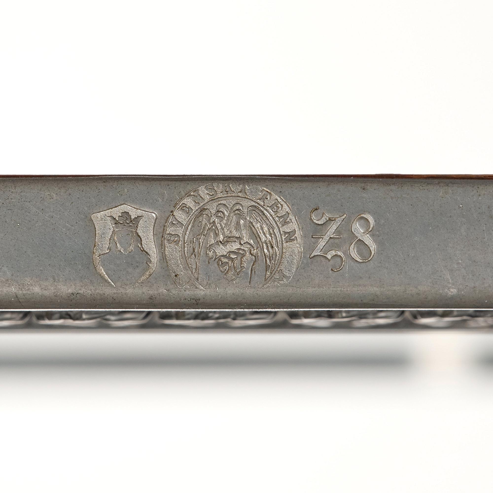 Estrid Ericson, a pewter framed mirror, Firma Svenskt Tenn, Stockholm 1950.