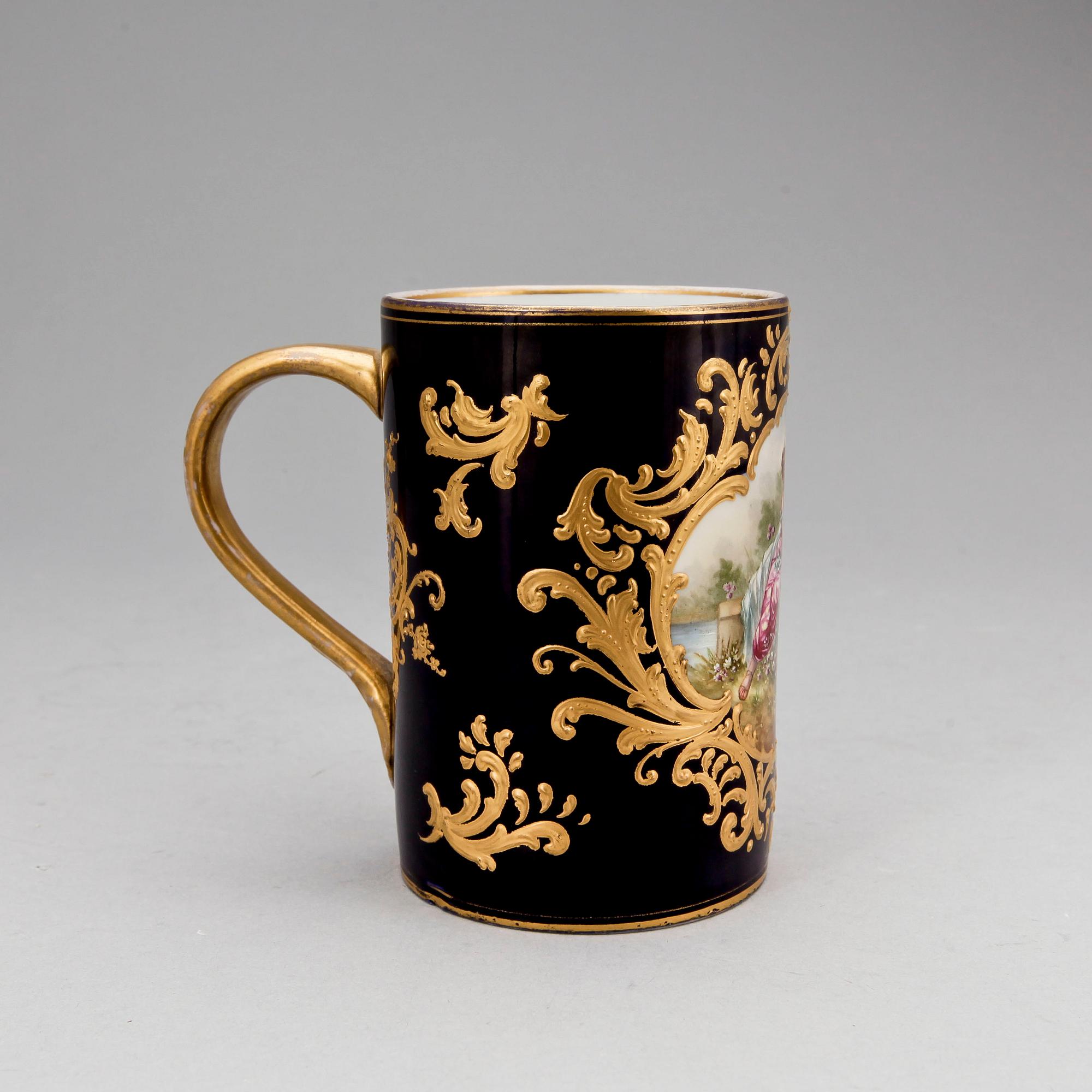 KOPP, Meissenliknande märke, sekelskifte 1800/1900-tal.