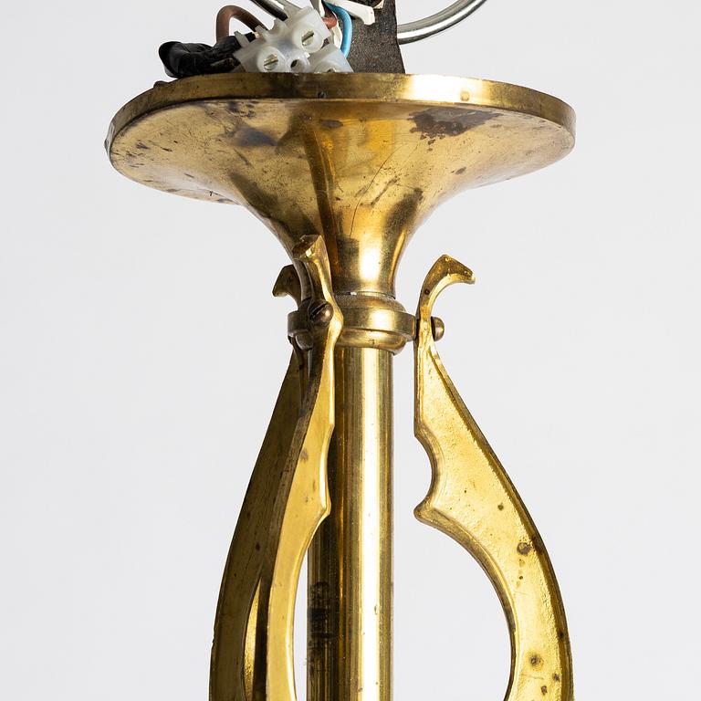 A ceiling lamp, Jugend, early 20th century.