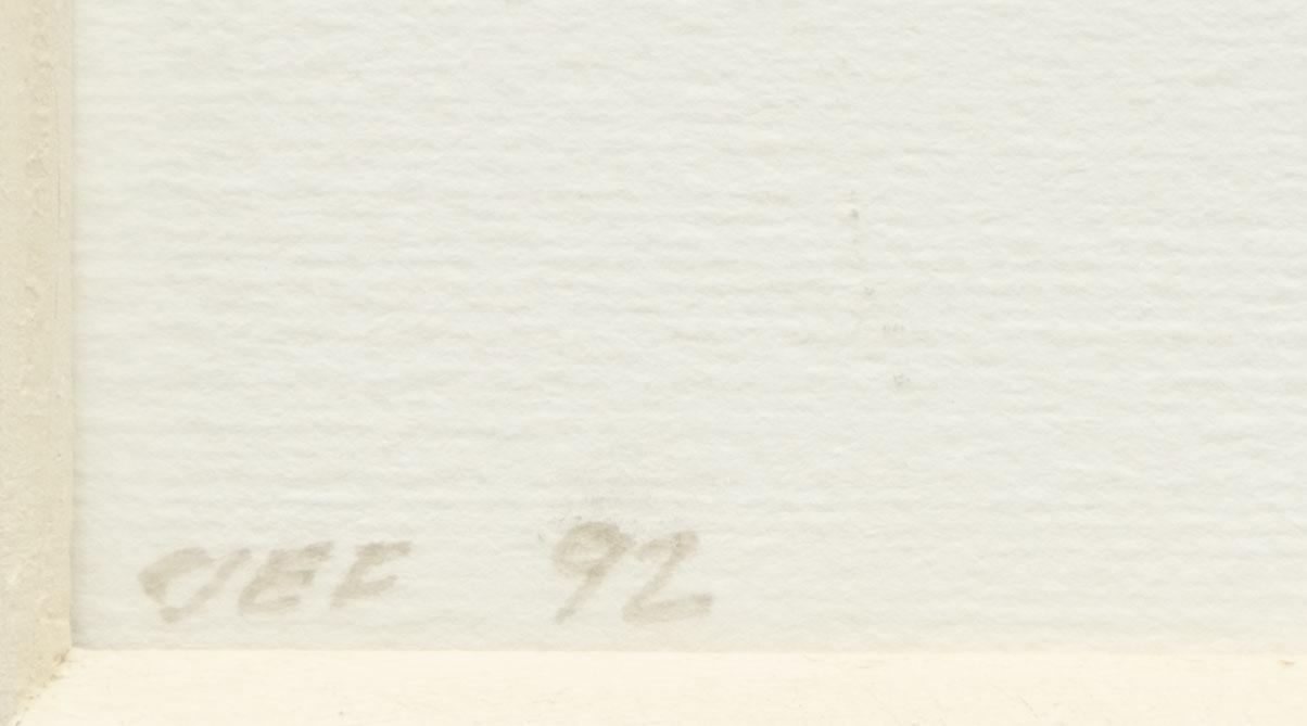 John-E Franzén, Sittande modell.