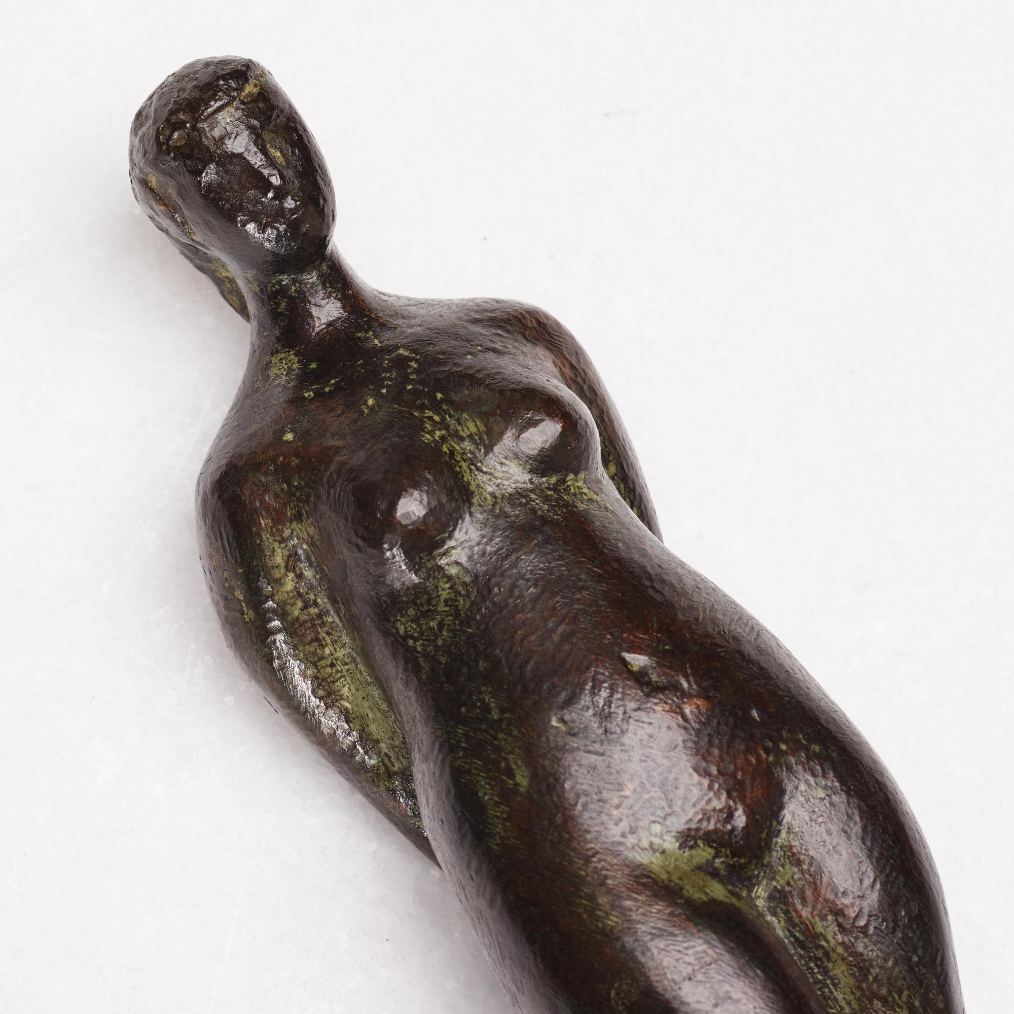 THURE THÖRN, bronze  sculpture, signed T. Thörn.