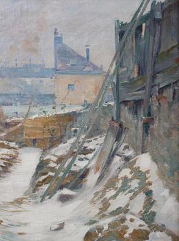 Carl Olson, Paris outskirts.