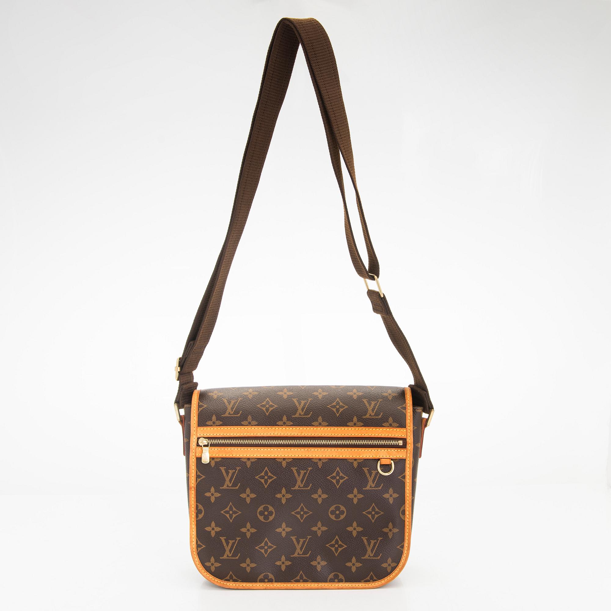 Louis Vuitton, a Monogram Canvas 'Bosphore Messenger PM' bag.