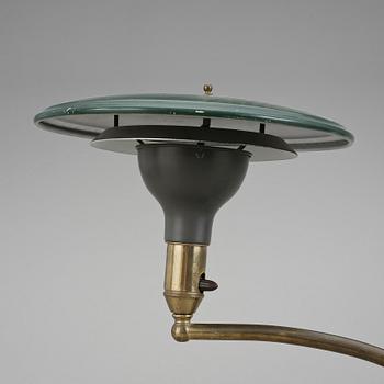 BORDSLAMPA, art déco, 1900-talets andra kvartal, troligen USA.