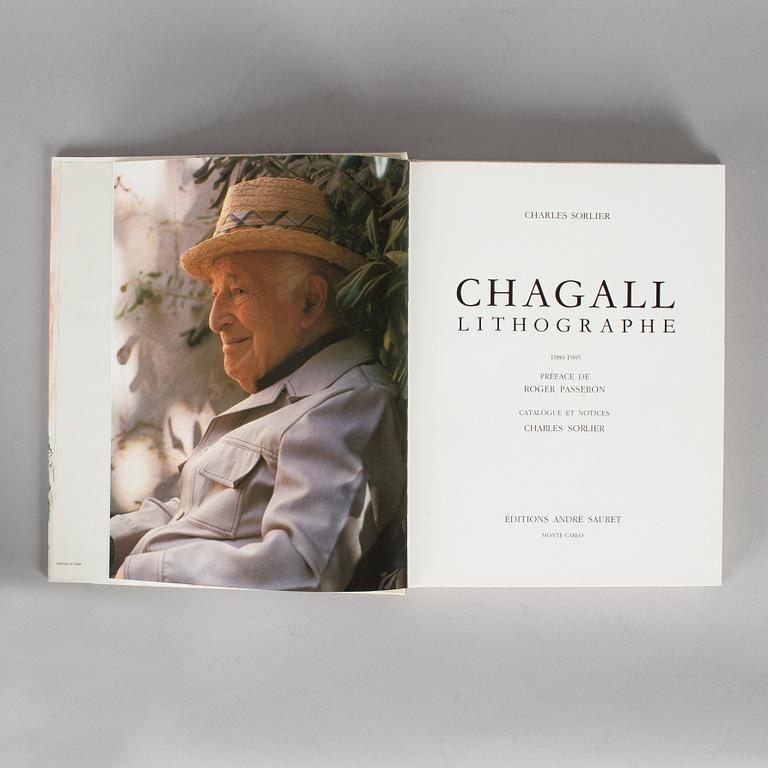 Three  volumes, "Chagall Lithographe, "IV, V, VI", 1969-1985.