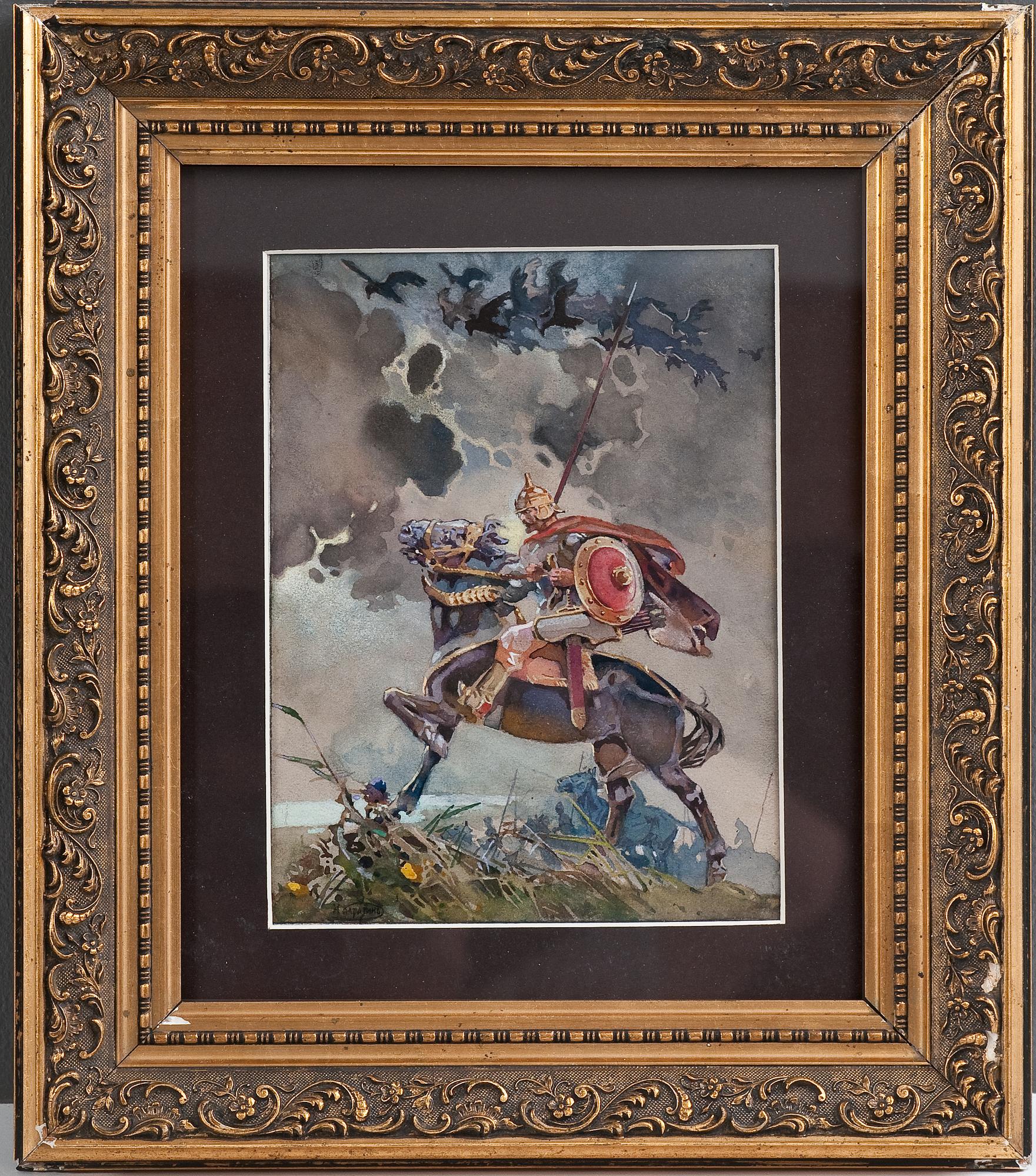 Nikolai Nikolaevich Karazin, EN RYTTARE.