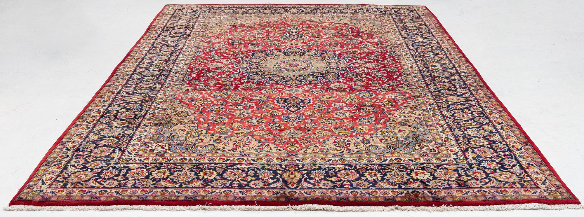 Carpet, Isfahan, approx. 410 x 295 cm.