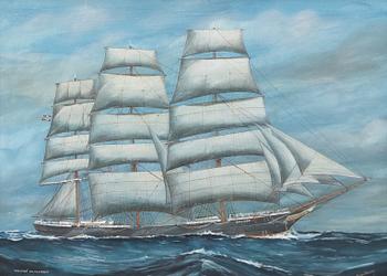 Gustaf Fredriksson, The Full-Rigger "Kalliope" of Holmestrand.